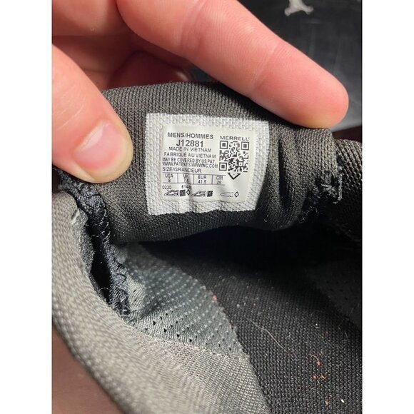 Merrell Green and Beige Mens Running Sneakers Size 8M/6.5w - Picture 6 of 6